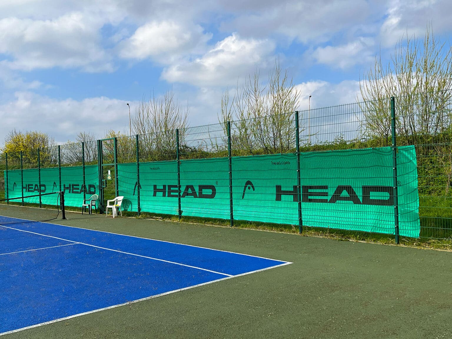 Tennis Court Shade Netting Banners | Banner World