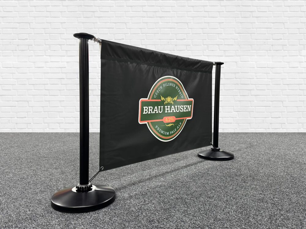 Cafe Barrier Easy Order Bundle - Premier Black System