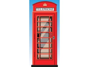 dementia exit door wrap london telephone box